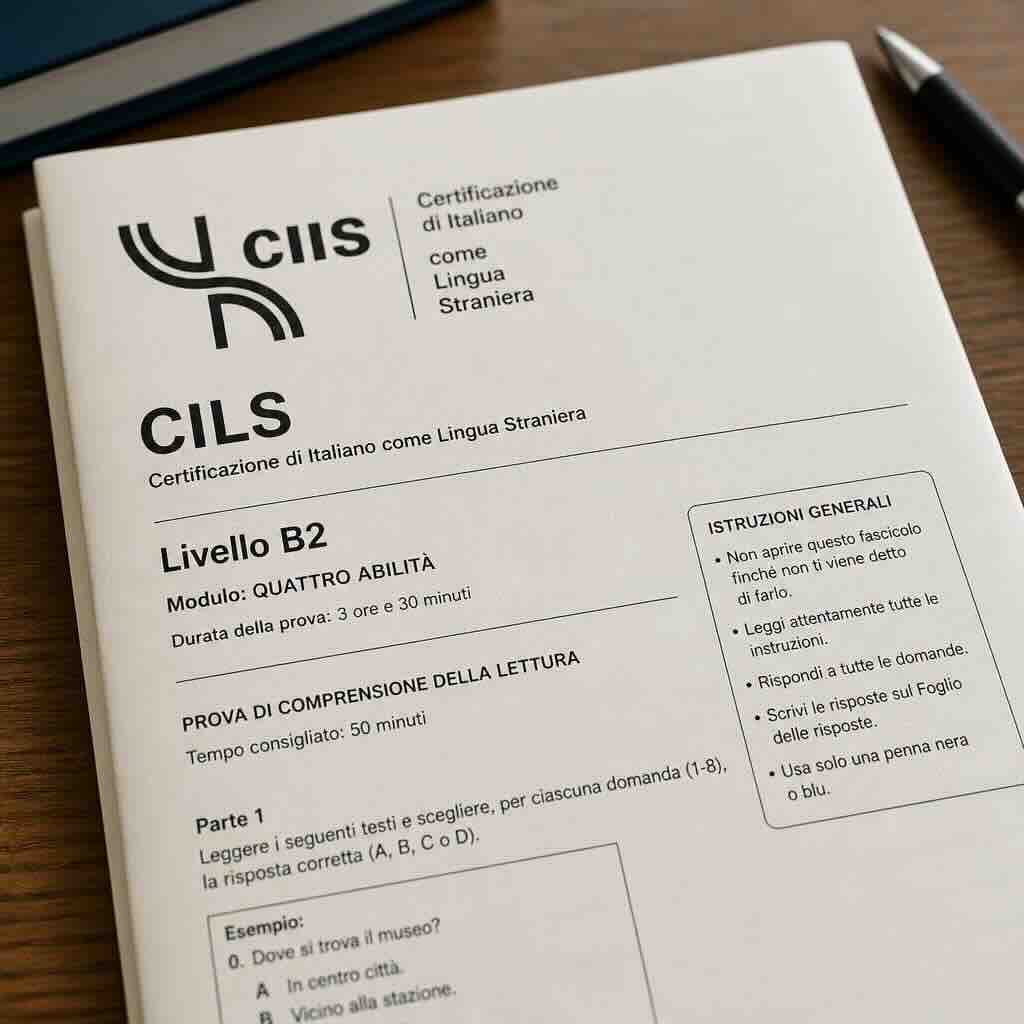 Экзамен CILS: уровни, структура, баллы и подготовка к сдаче